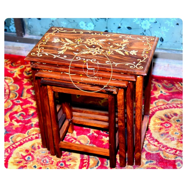 Nesting Table Leaf Inlay (Set Of 4) - Image 2