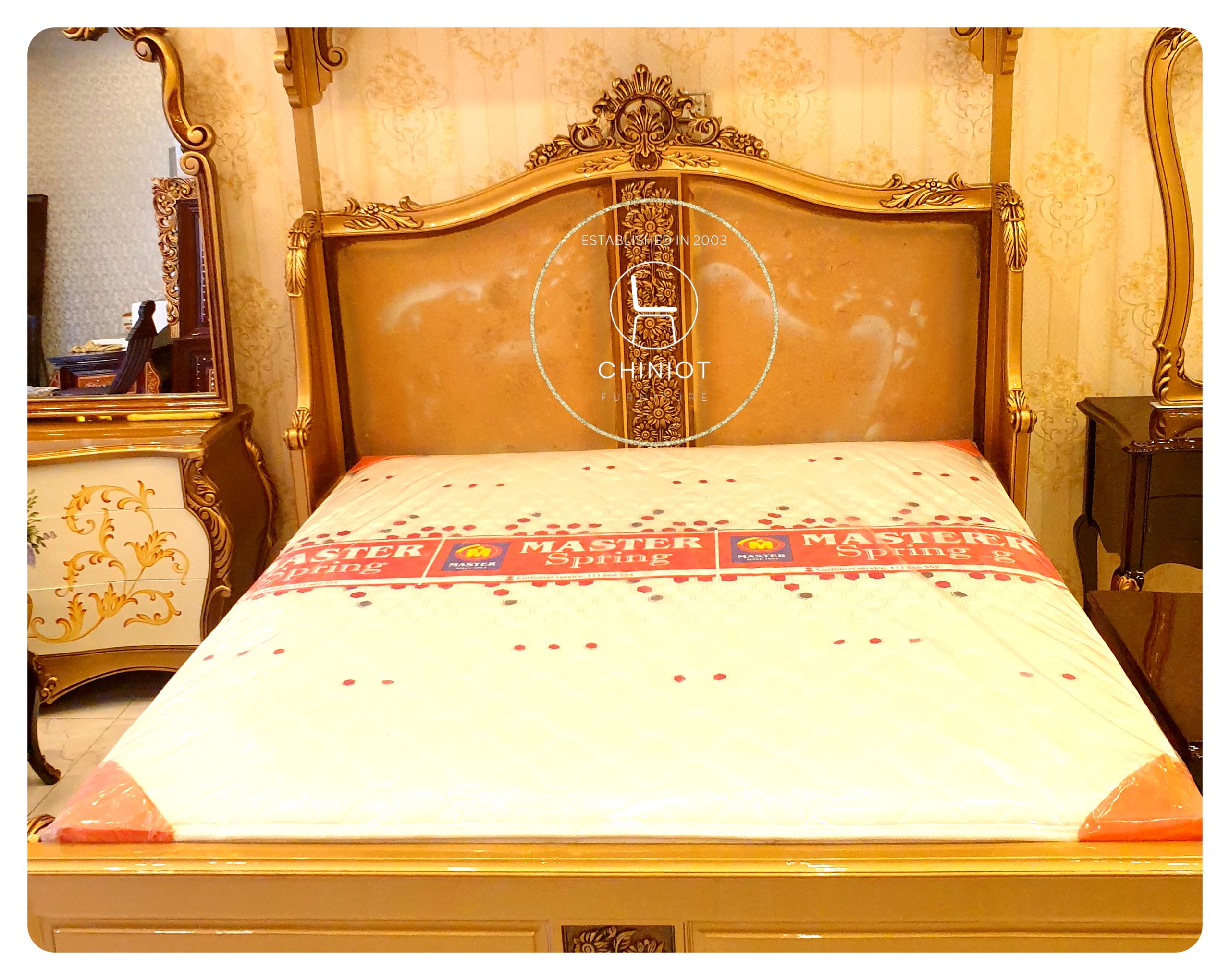 Bed Set Victorian Canopy CB81CL