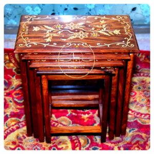 Nesting Table Leaf Inlay (Set Of 4)