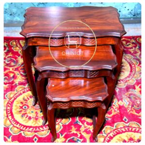 Nesting Tables Fancy Victorian (Set Of 3)