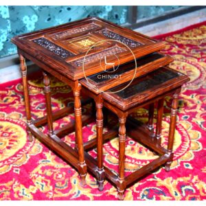 Nesting Tables Inlay Net (Set Of 3)