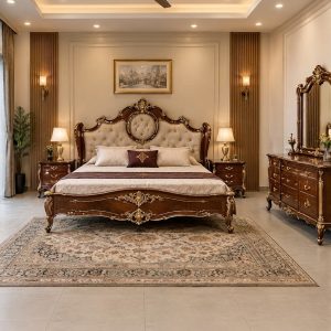 Bed Set Oval Victorian